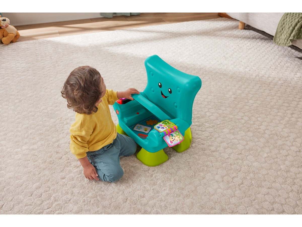 Laugh & Learn, Sedia giocattolo interattiva per bambini 1+ Fisher Price