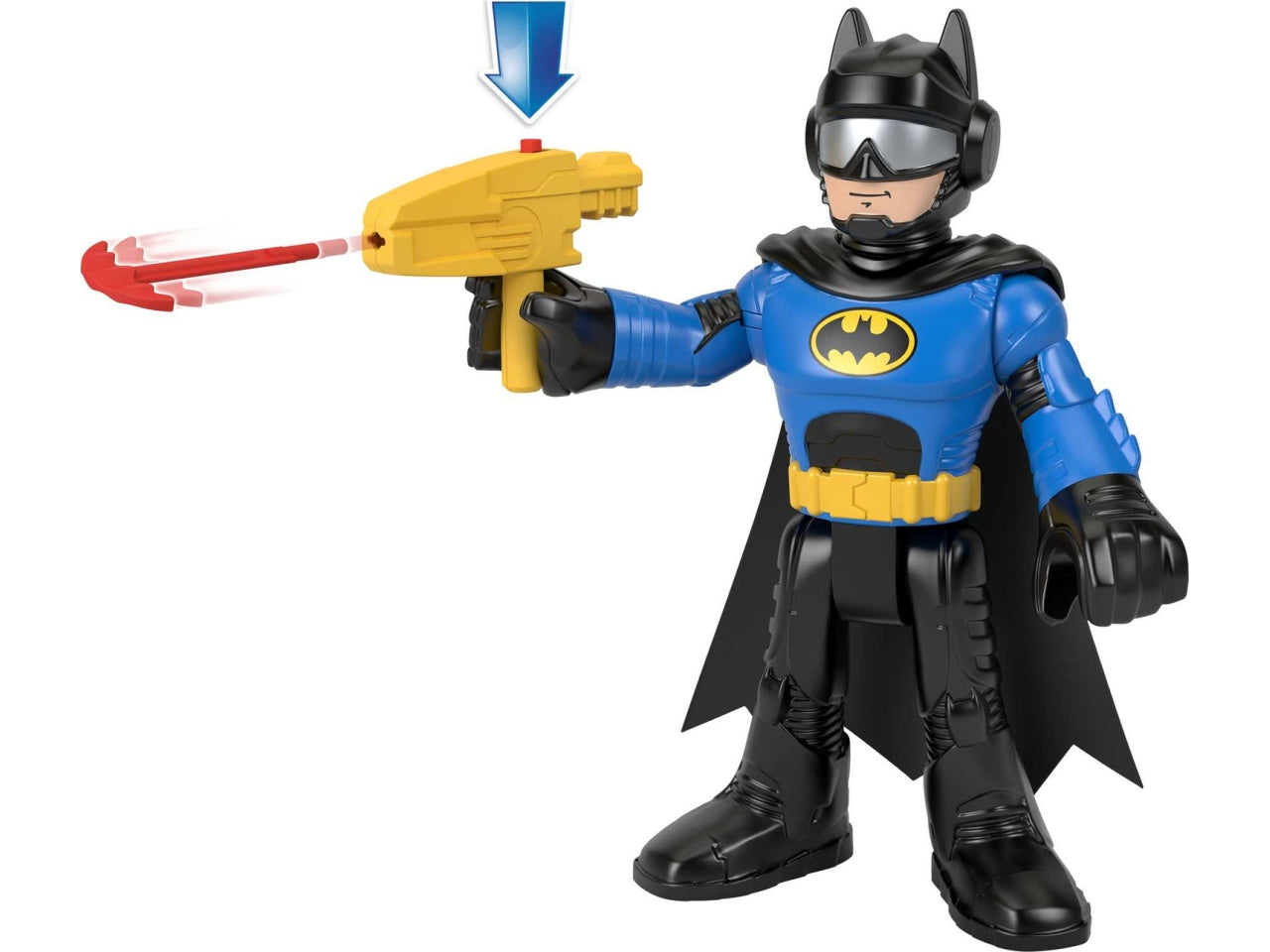 Giocattolo Batman Imaginext DC Super Friends Batmoto XL e Batman | Mattel