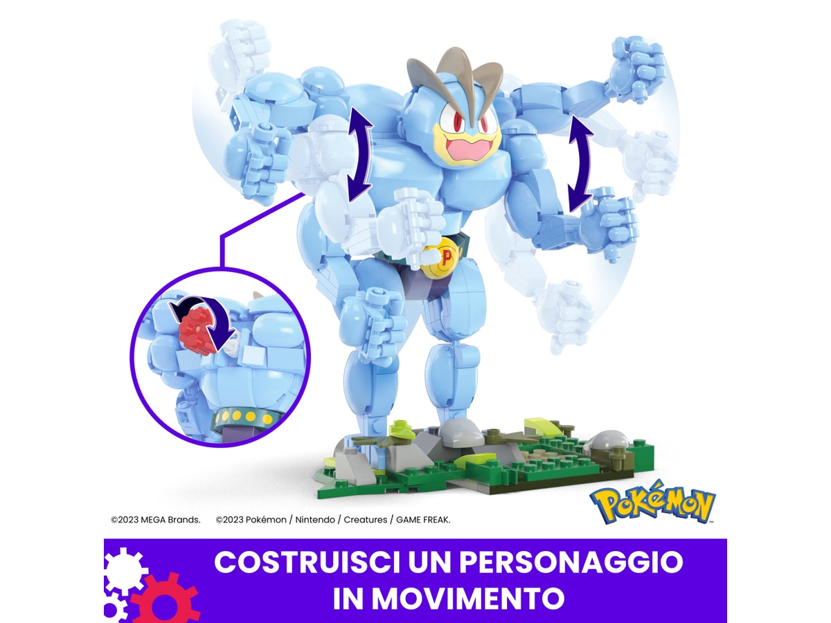 Set Machamp Pokémon MEGA CONTRUX Construction | Mattel $