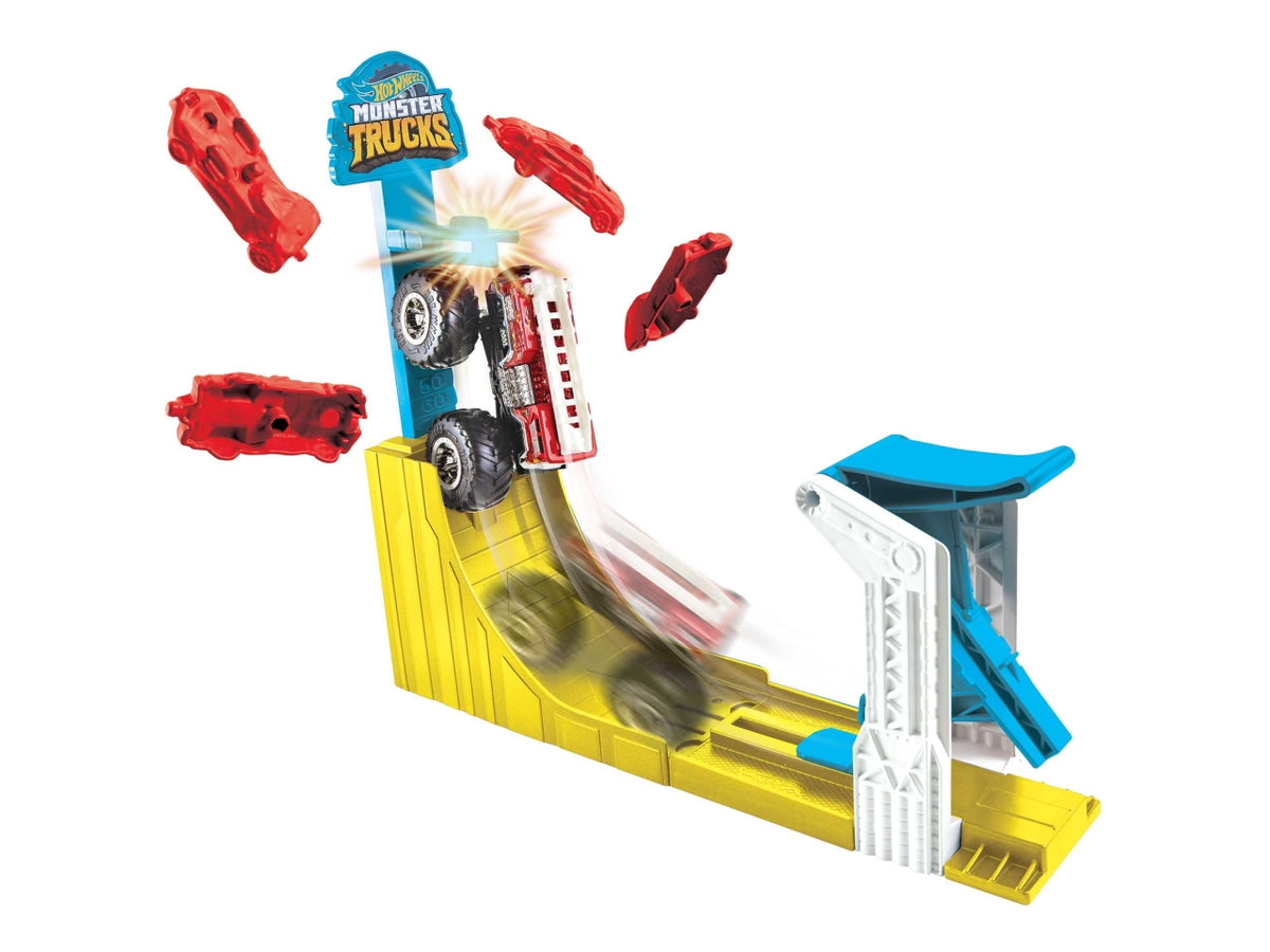 Hot wheels monter trucks big air playset Mattel