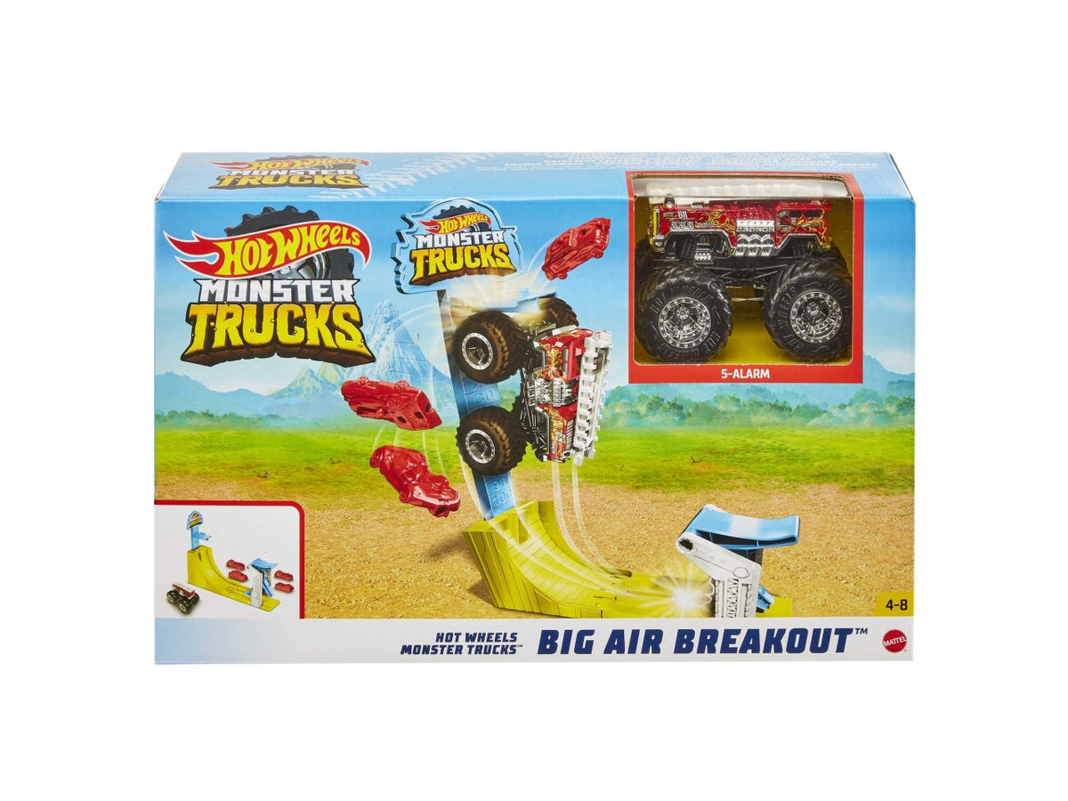 Hot wheels monter trucks big air playset Mattel