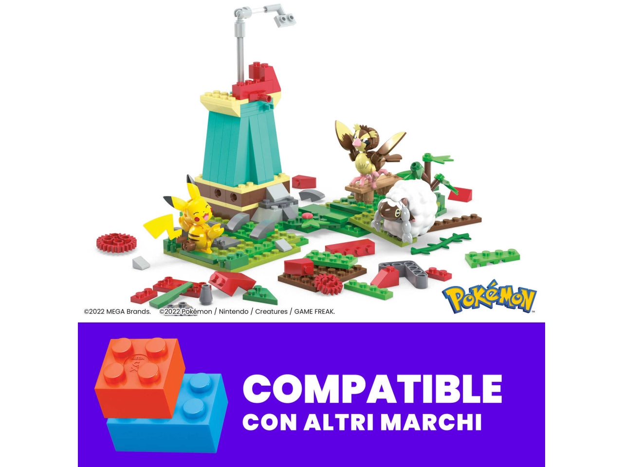 Pokemon adv build mulino a vento | Mattel