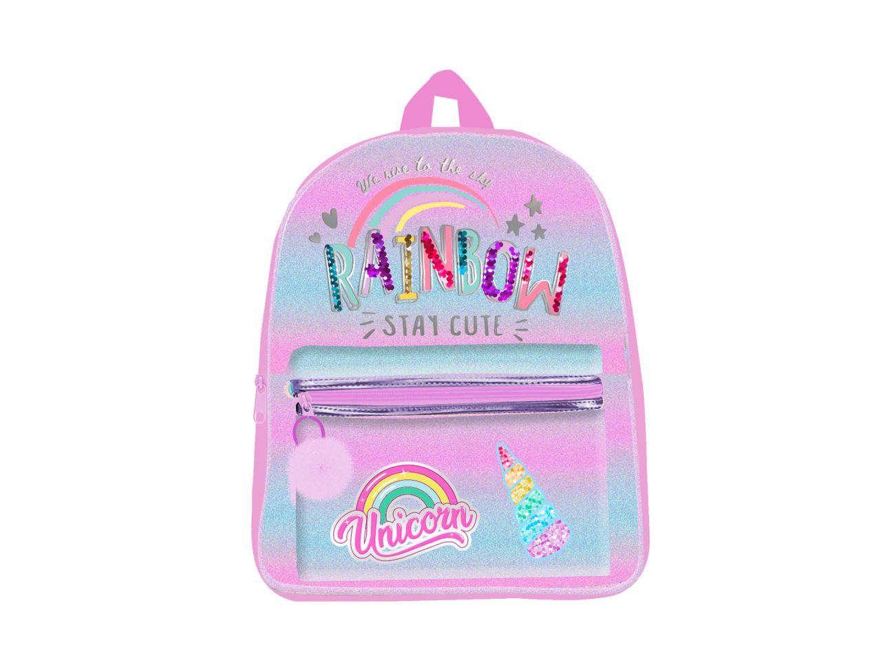 Zaino asilo playtoy glitter$