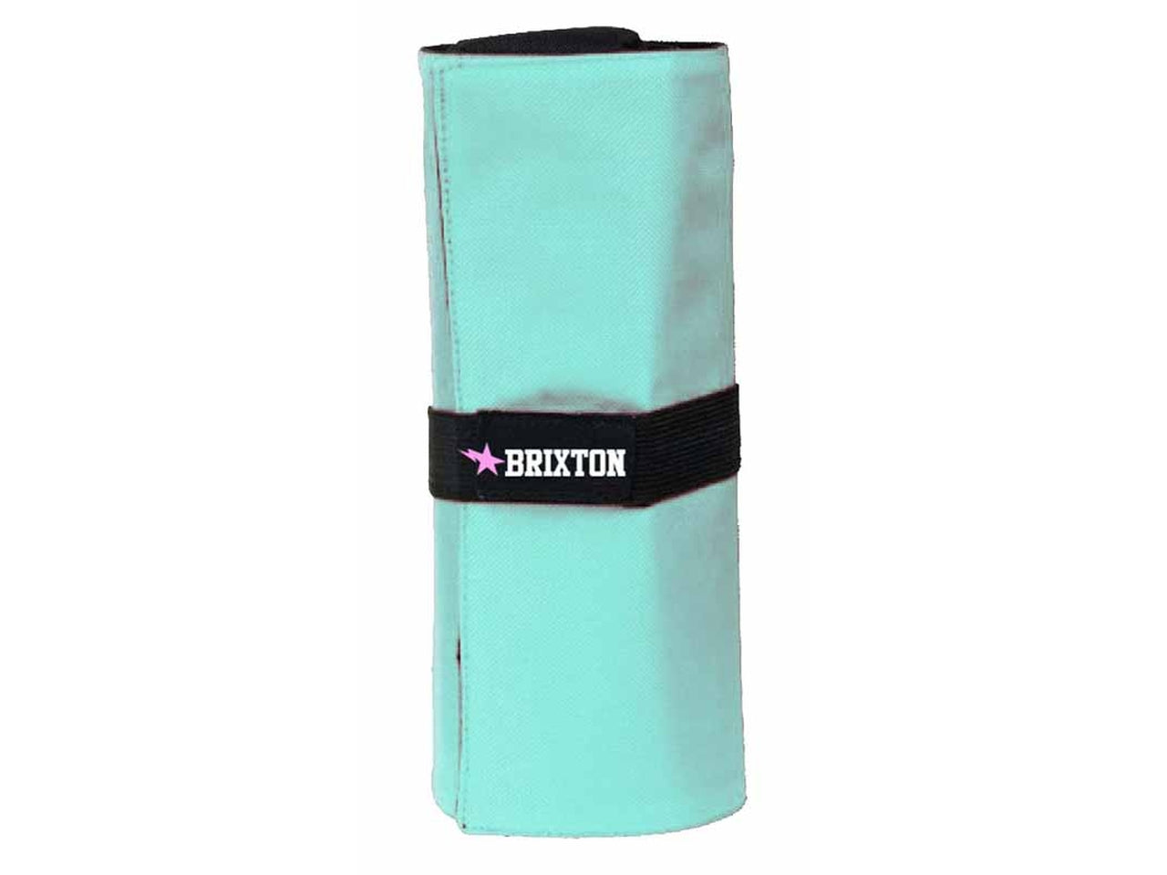 Bauletto roller pastel in poliestere verde acqua con chiusura a strappo e tombolino porta penne 41x22 cm - Dimagraf