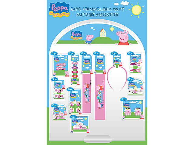 Peppa pig fermagli 0482064