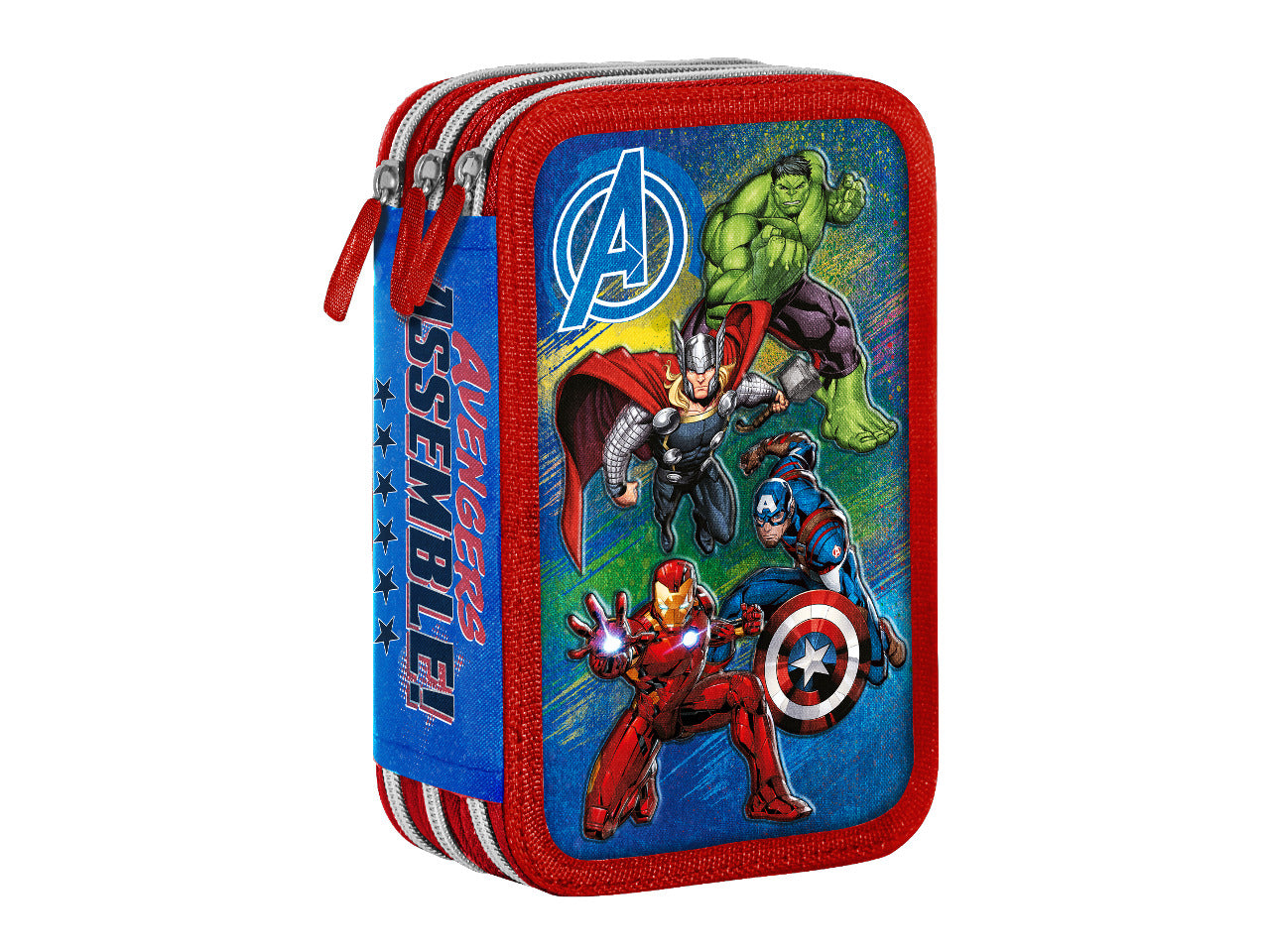 Astuccio avengers 3 zip colori elios