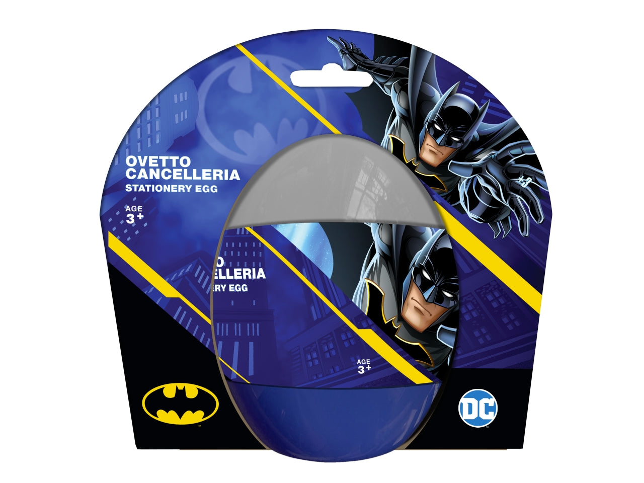 Kit colori per bambino Batman, ideale per colorare e disegnare - 20cm x diametro 10cm - MC Group