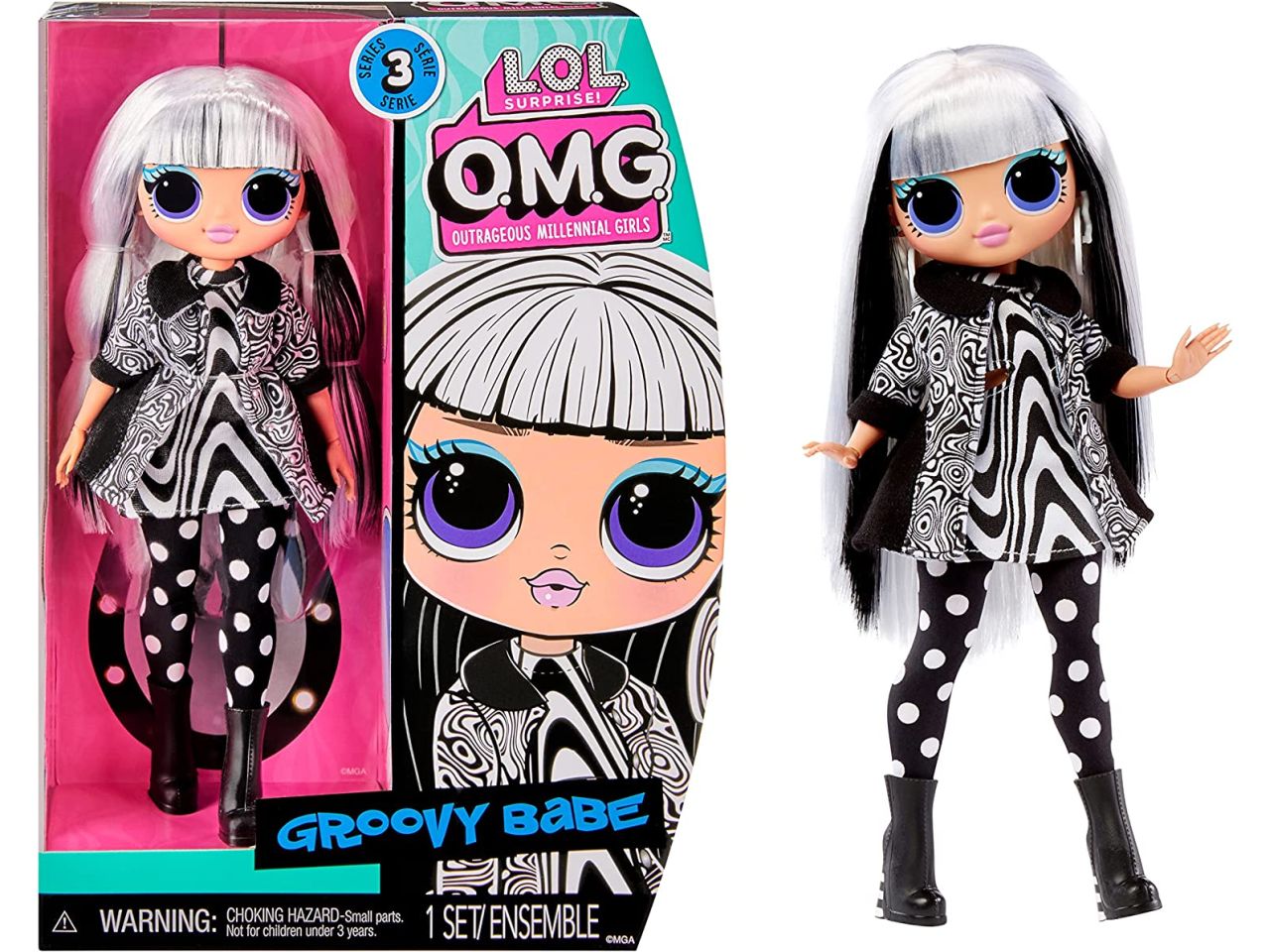 L.o.l. surprise omg hos doll s3 groovy babe $