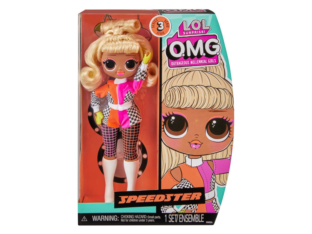 L.o.l. surprise omg hos doll s3 speedster $