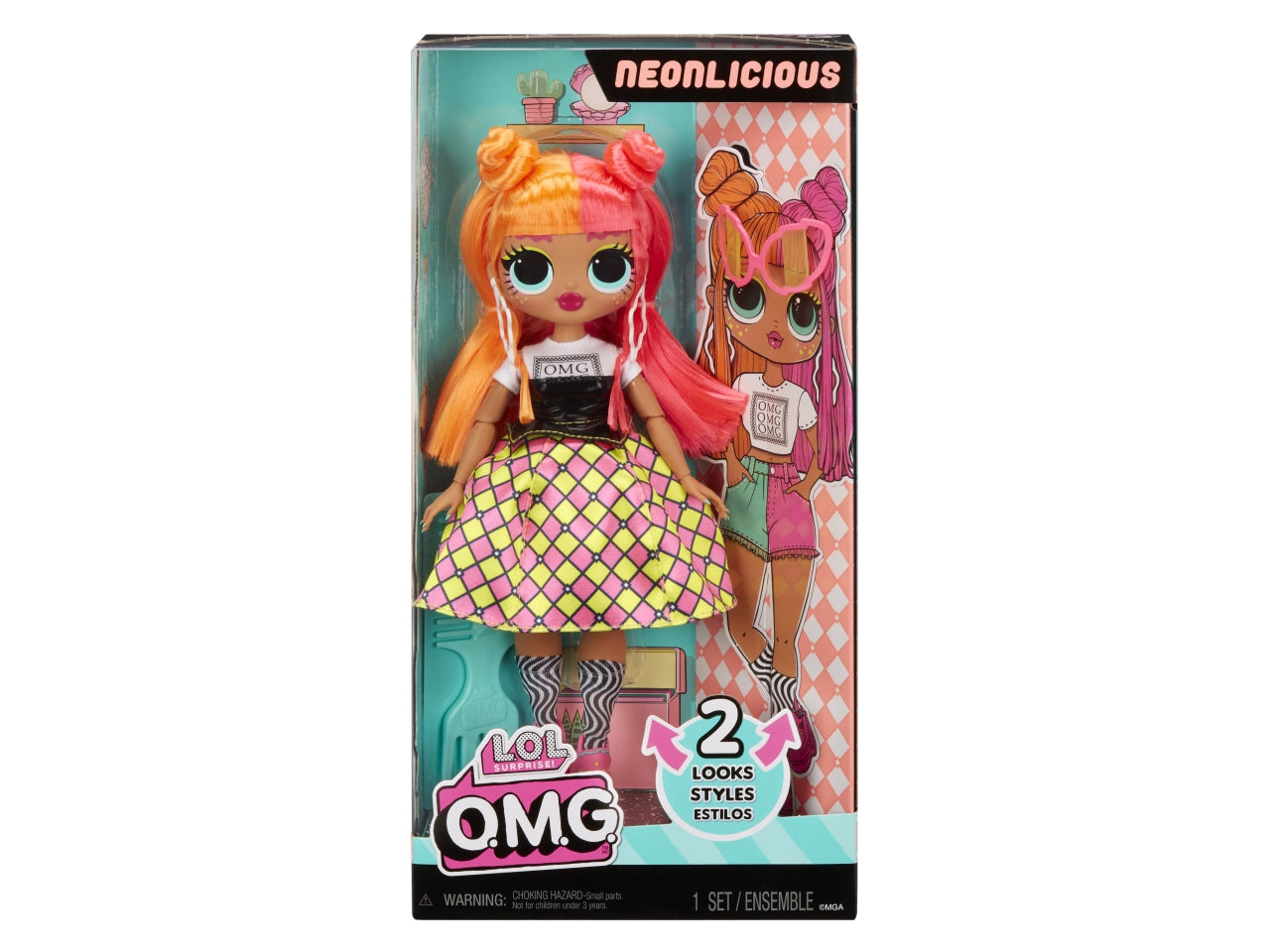 L.o.l. surprise omg hos doll - neonlicious $