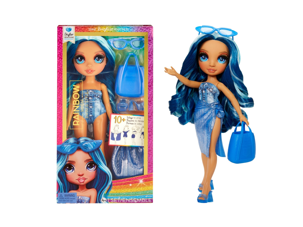 Rainbow high swim & style fashion dolls assortiti $