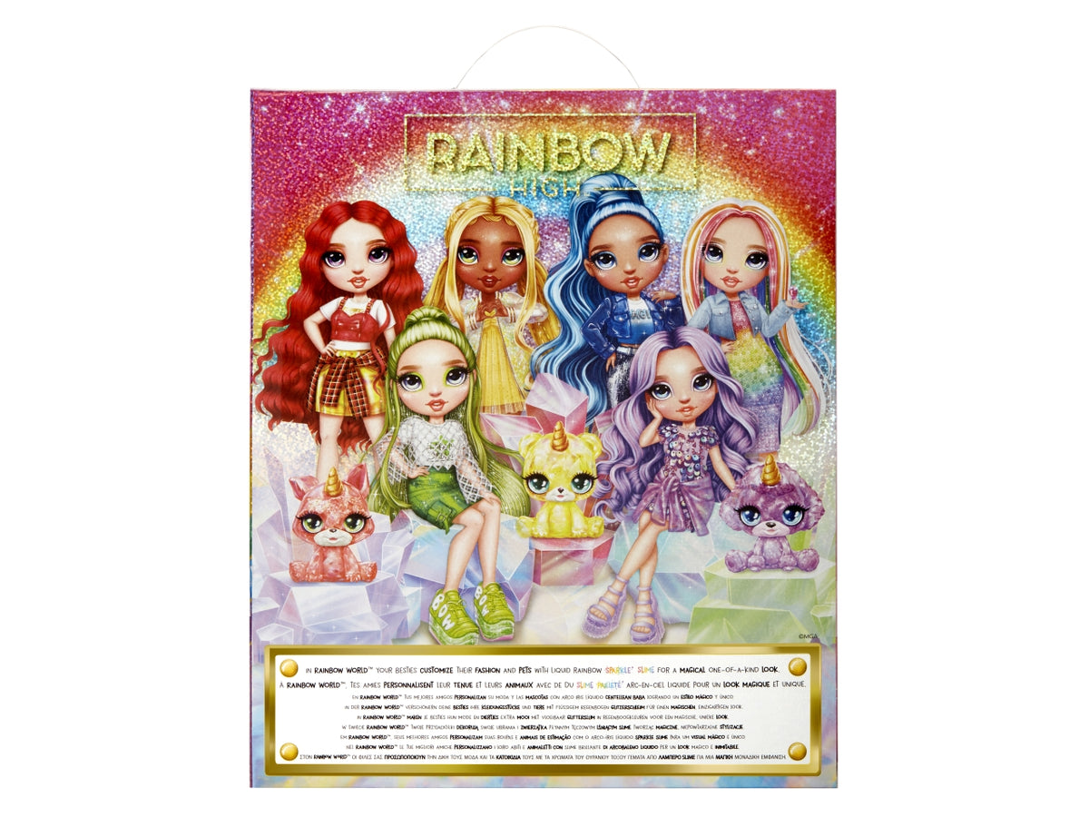 Classic rainbow fashion doll- violet viola $