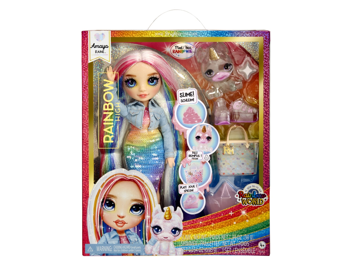 Classic rainbow fashion doll- amaya arcobaleno $