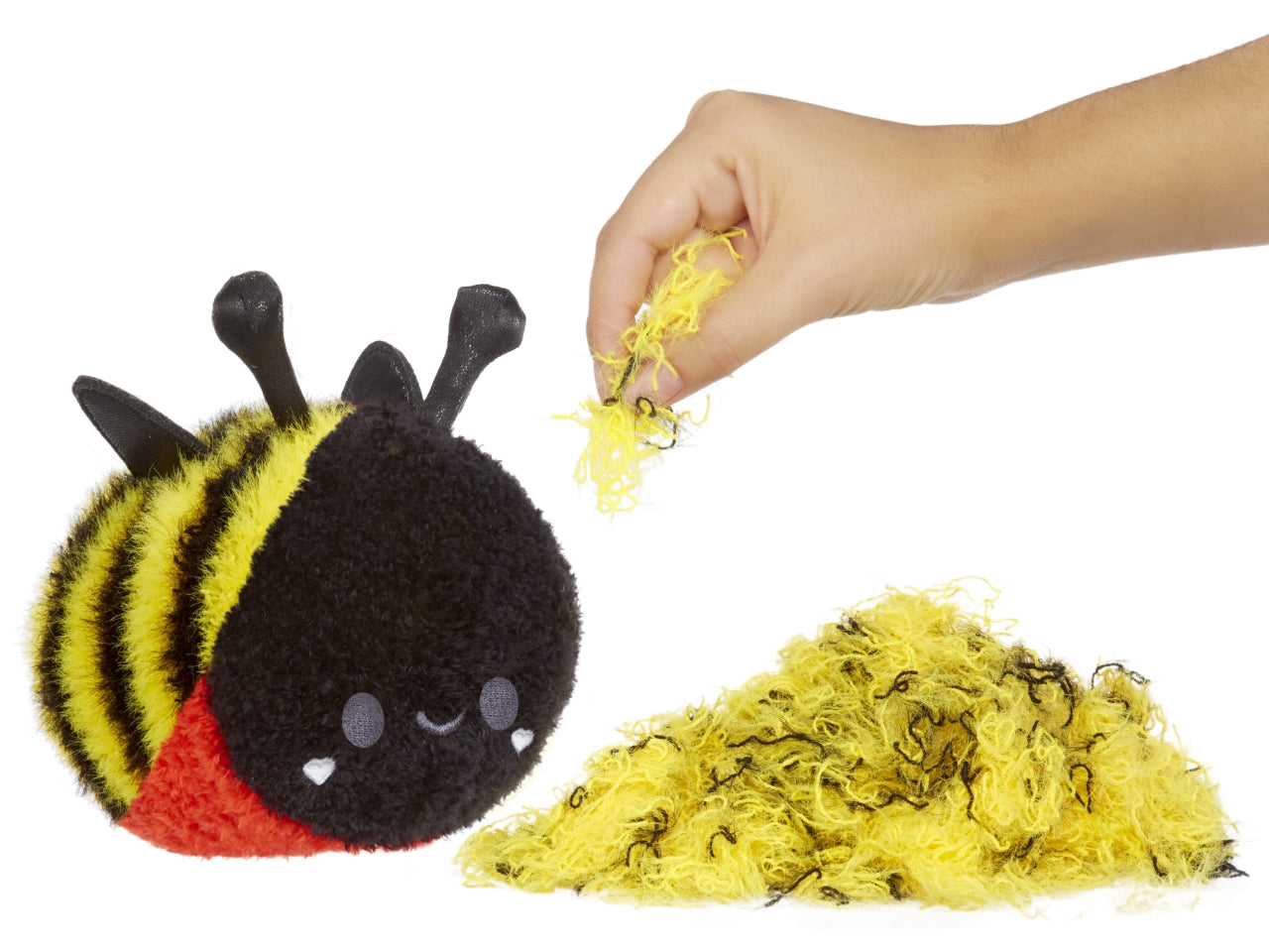 Fluffie stuffiez small plush sidekick con custodia, assortiti, 4+ anni - Mga
