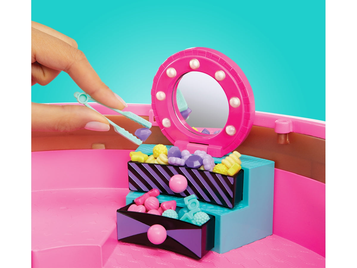 LOL Surprise Hair Beads Salon: Set Gioco Multicolor in Plastica con 100 Accessori per Capelli, Specchio e Bambola - Età 4+ | MGA Entertainment