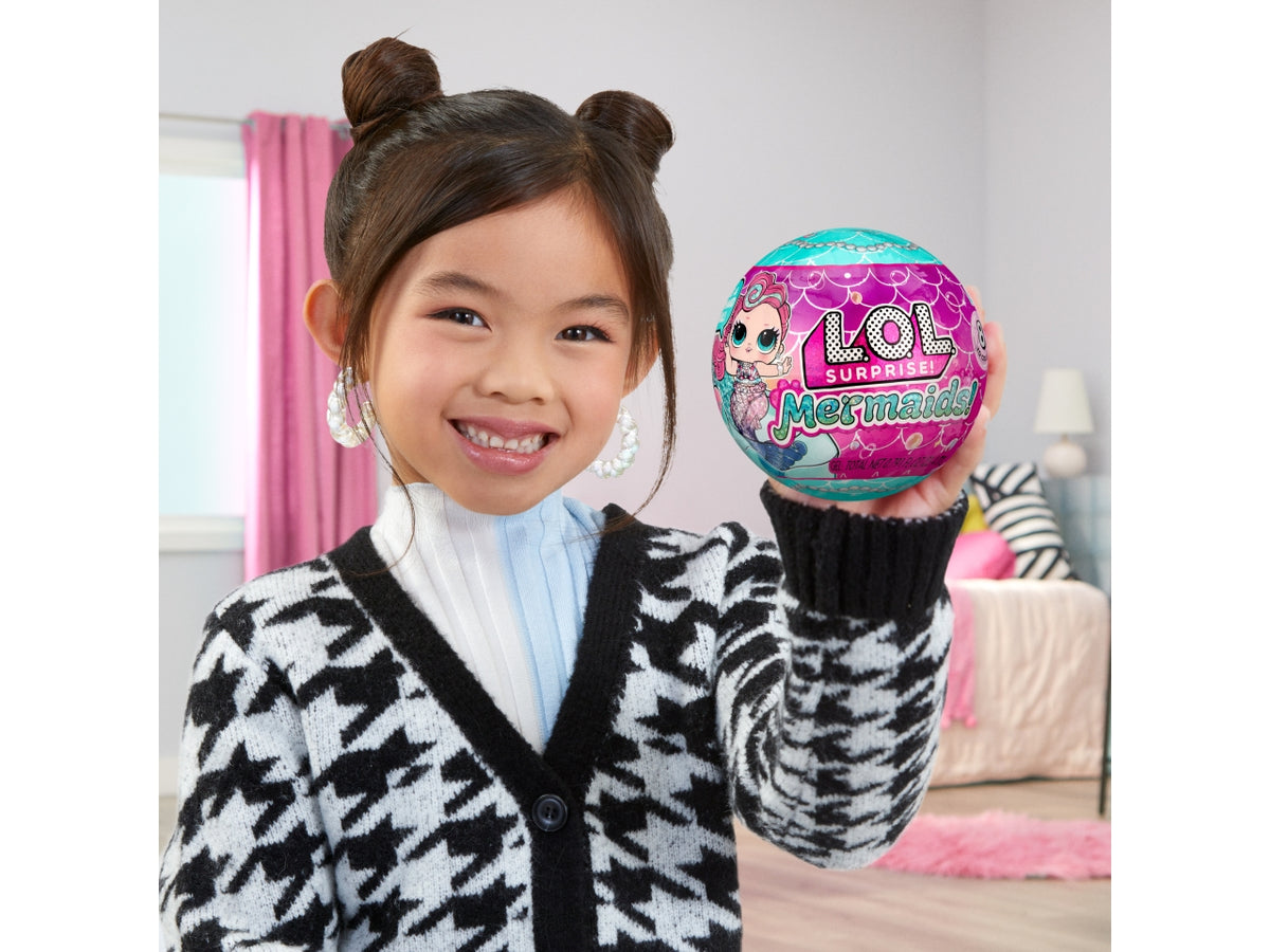 LOL Surprise Mermaids: Bambola Multicolor con Gel Colorati e Stampo per Coda da Sirena, Gioco Unisex per Bambini 4+ | MGA Entertainment$
