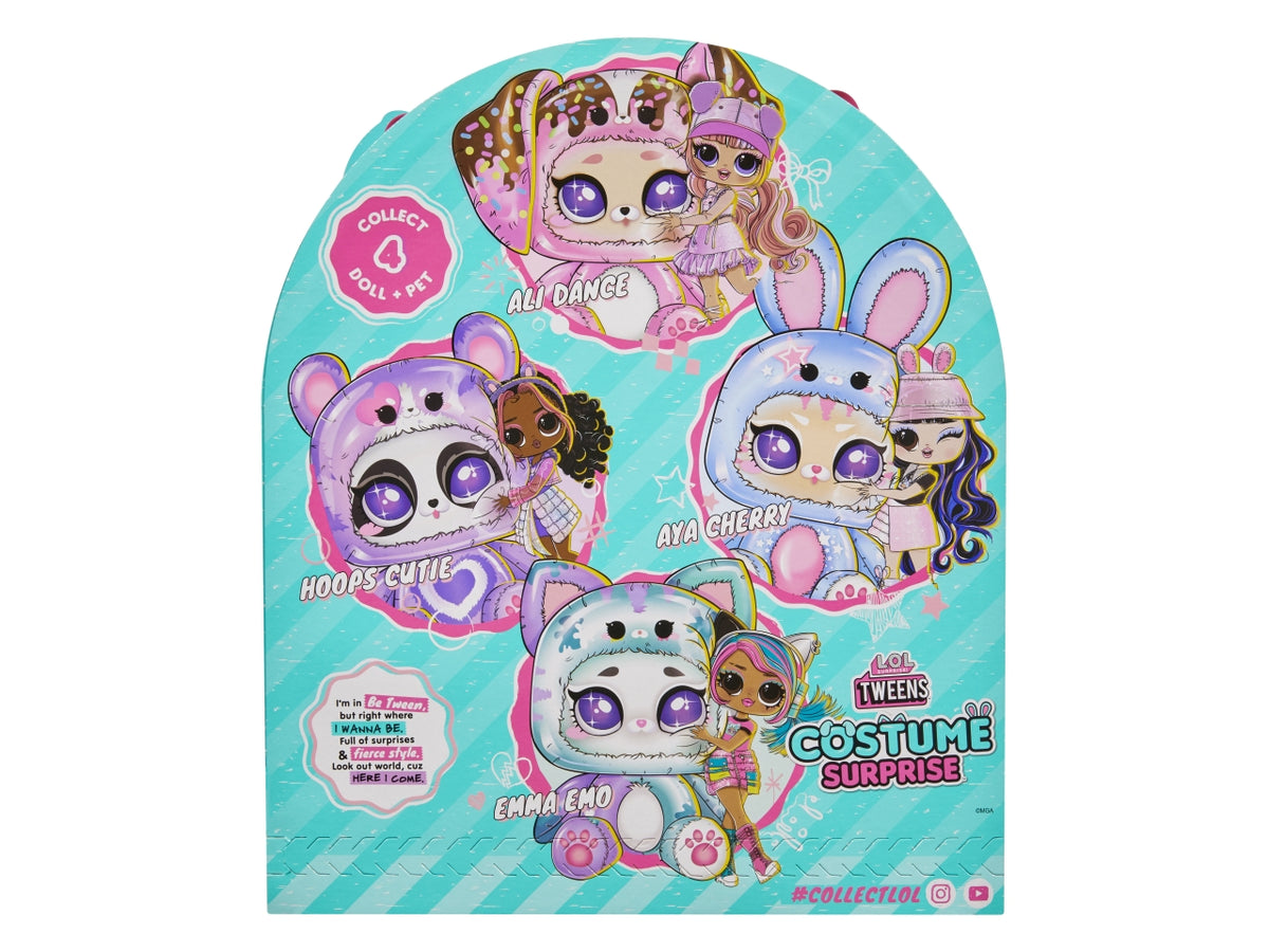 LOL Surprise Tweens Costume Surprise Emma Emo: Bambola Fashion Multicolor con Accessori e Costume Gonfiabile, Gioco Unisex per Bambini 4+ | MGA Entertainment $