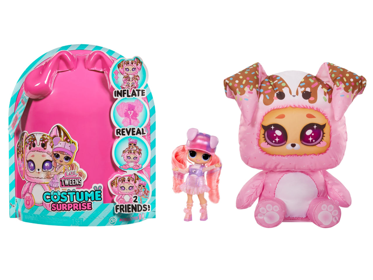 LOL Surprise Tweens Costume Surprise Ali Dance: Bambola Fashion Multicolor con Accessori e Costume Gonfiabile, Gioco Unisex per Bambini 4+ | MGA Entertainment $