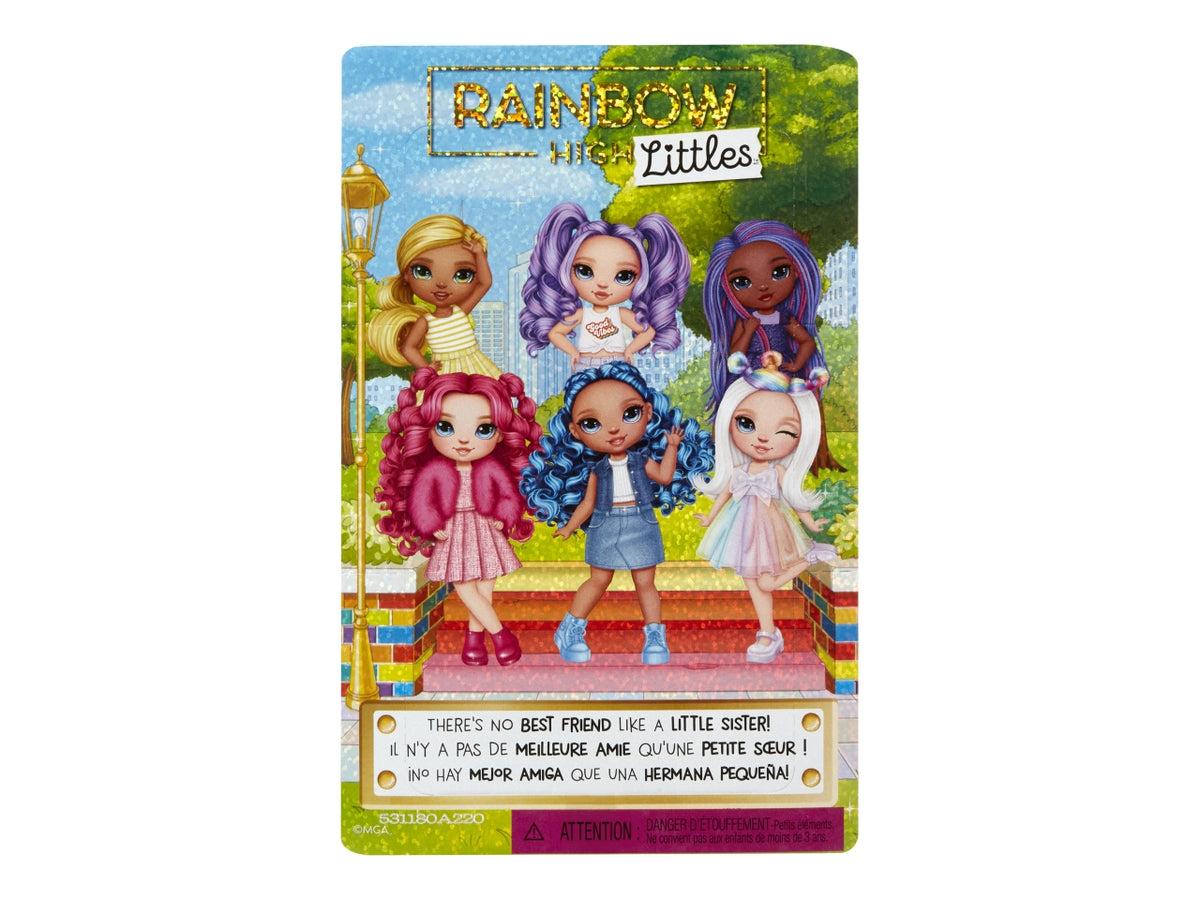 Rainbow High Littles Dolls Magenta: Bambolina Fashion di 14 cm con Abiti e Accessori Rimovibili, Gioco Unisex per Bambini 4+ | MGA Entertainment