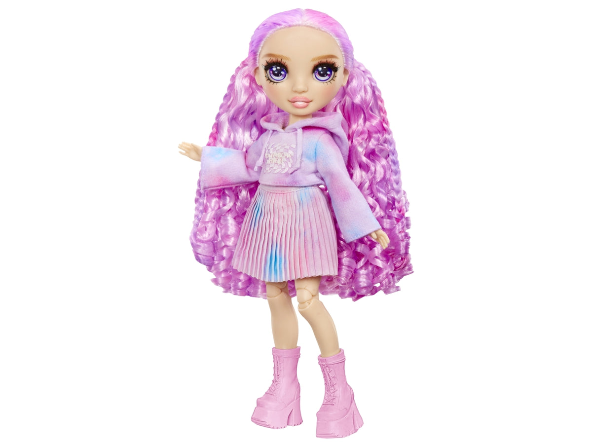 Rainbow High Watercolor & Create New Theme Dolls Purple Eyes: Bambola Fashion Multicolor con Abiti e Accessori per Personalizzazione, Gioco Unisex per Bambini 4+ | MGA Entertainment $