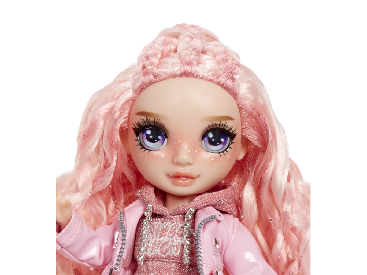Rainbow High Winter Wonderland Doll Bella: Bambola Fashion Rosa di 28 cm con Abiti Invernali, Accessori e Kit Pupazzo di Neve, Gioco Unisex per Bambini 4+ | MGA Entertainment