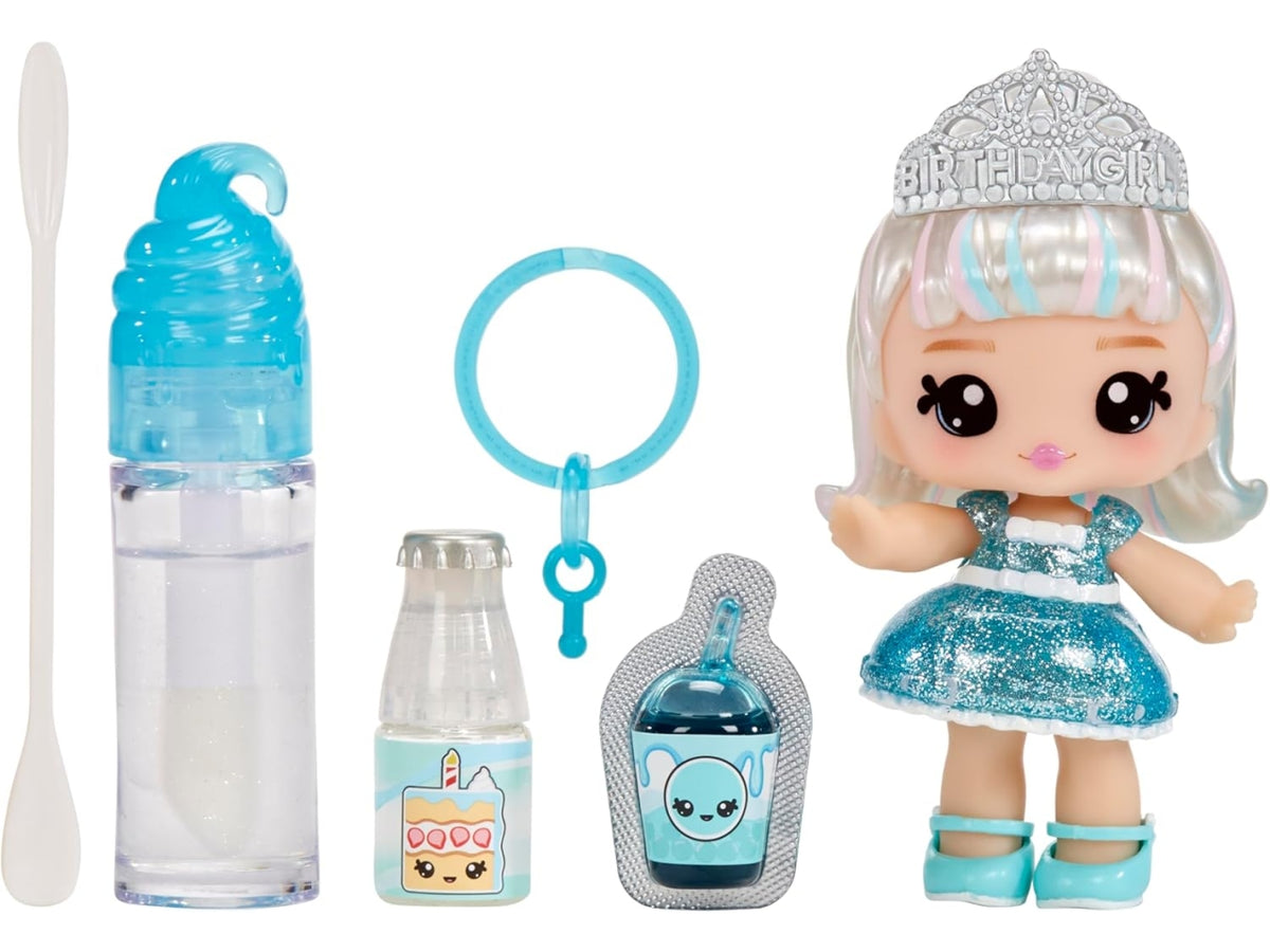 Yummiland Lipgloss Doll Character: Bambola Multicolor con Lucidalabbra Personalizzabile, Gioco Unisex per Bambini 4+ | MGA Entertainment