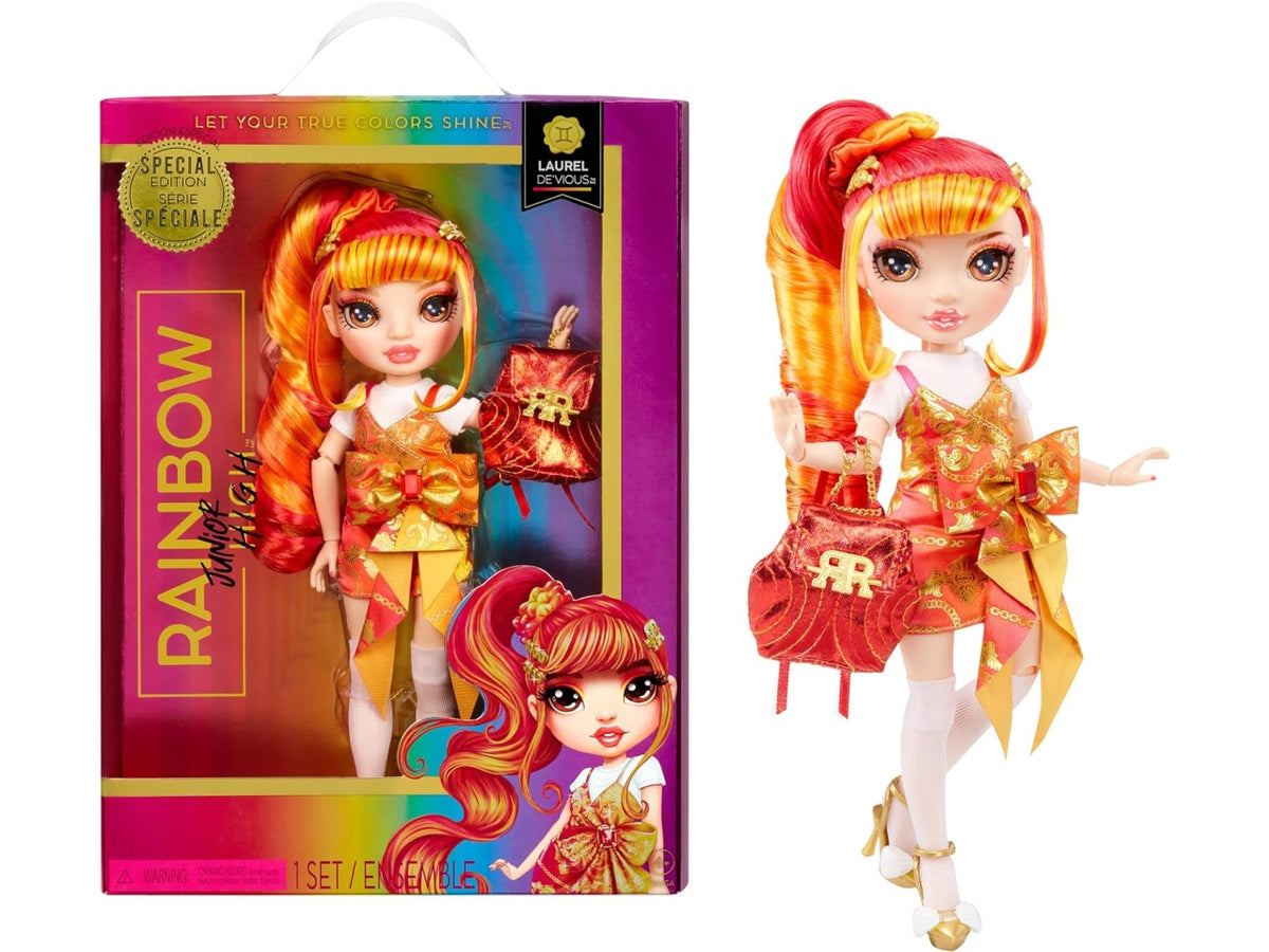 Rainbow High Junior High Fashion Doll Stella Monroe età 4+ | Mga