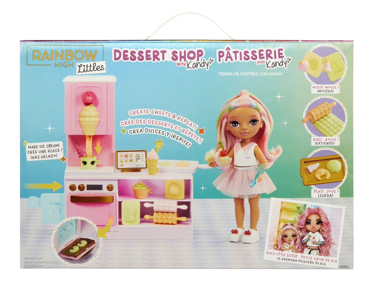 Rainbow High little dessert shop with kandy playset | Mga $