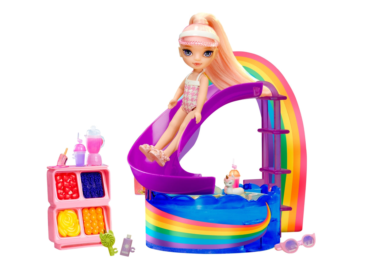 Rainbow High little pool day with blush playset | Mga $