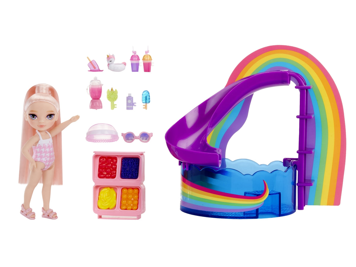 Rainbow High little pool day with blush playset | Mga $