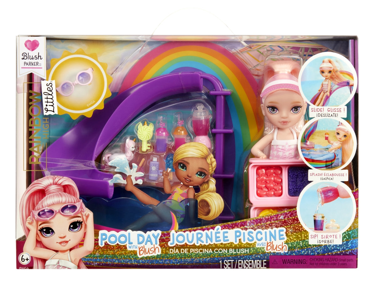 Rainbow High little pool day with blush playset | Mga $