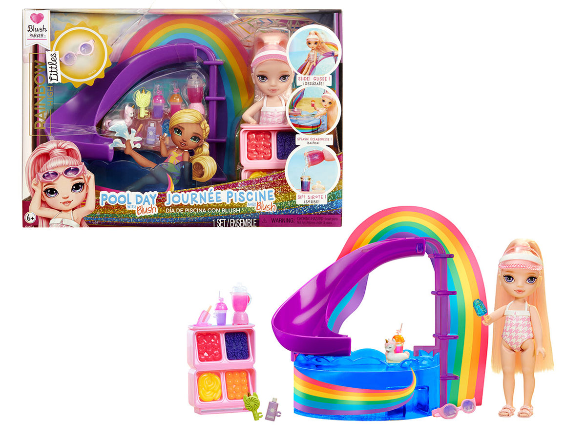 Rainbow High little pool day with blush playset | Mga $