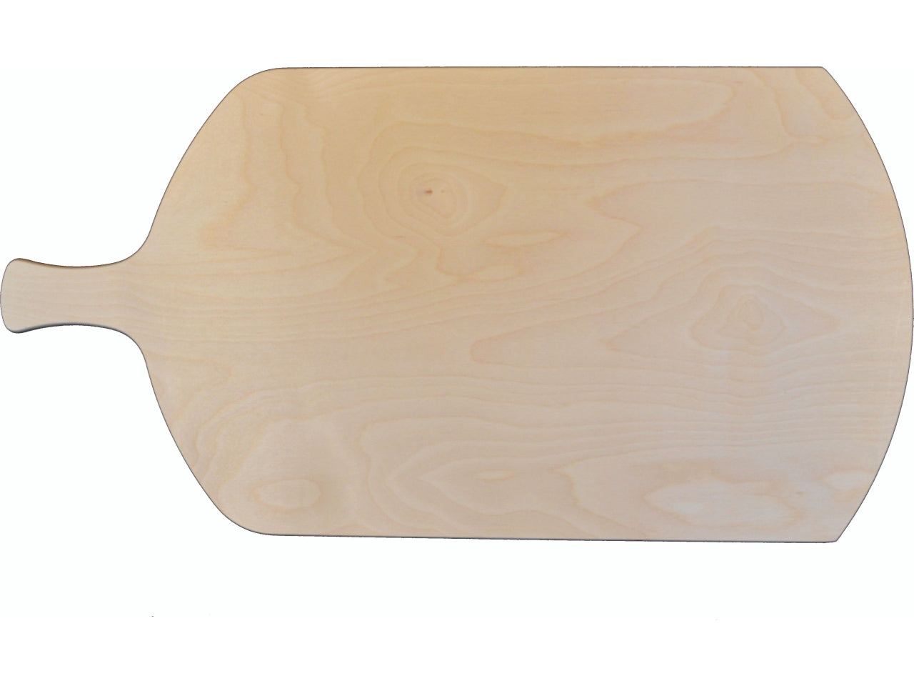 Tagliere pizza metro multistrato pioppo rettangolare naturale 92x37x1 cm - Meeting