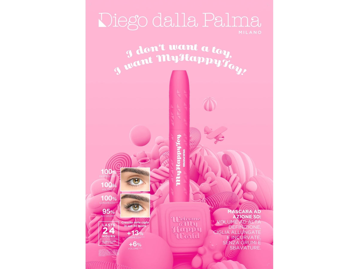 Diego della palma mascara my happy toy 152, Colore: nero | Diego dalla Palma