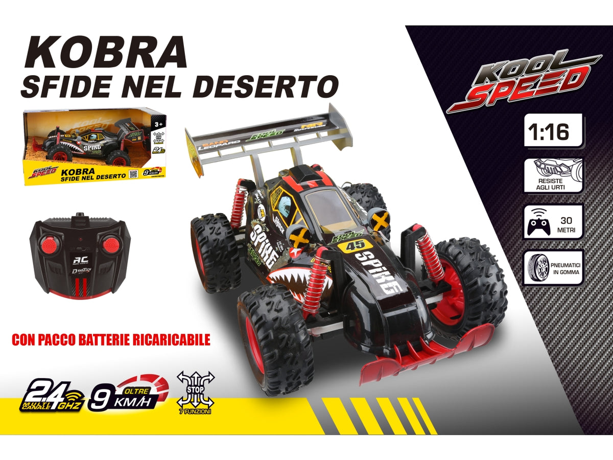 Kobra sfide nel deserto radiocomandata scala 1:10