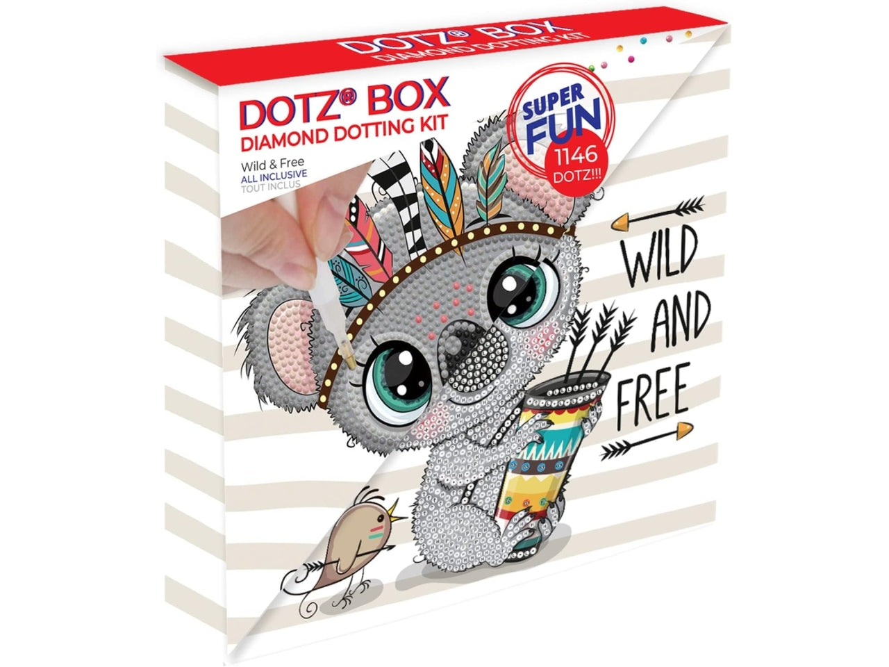 Diamond dotz box koala wild & free