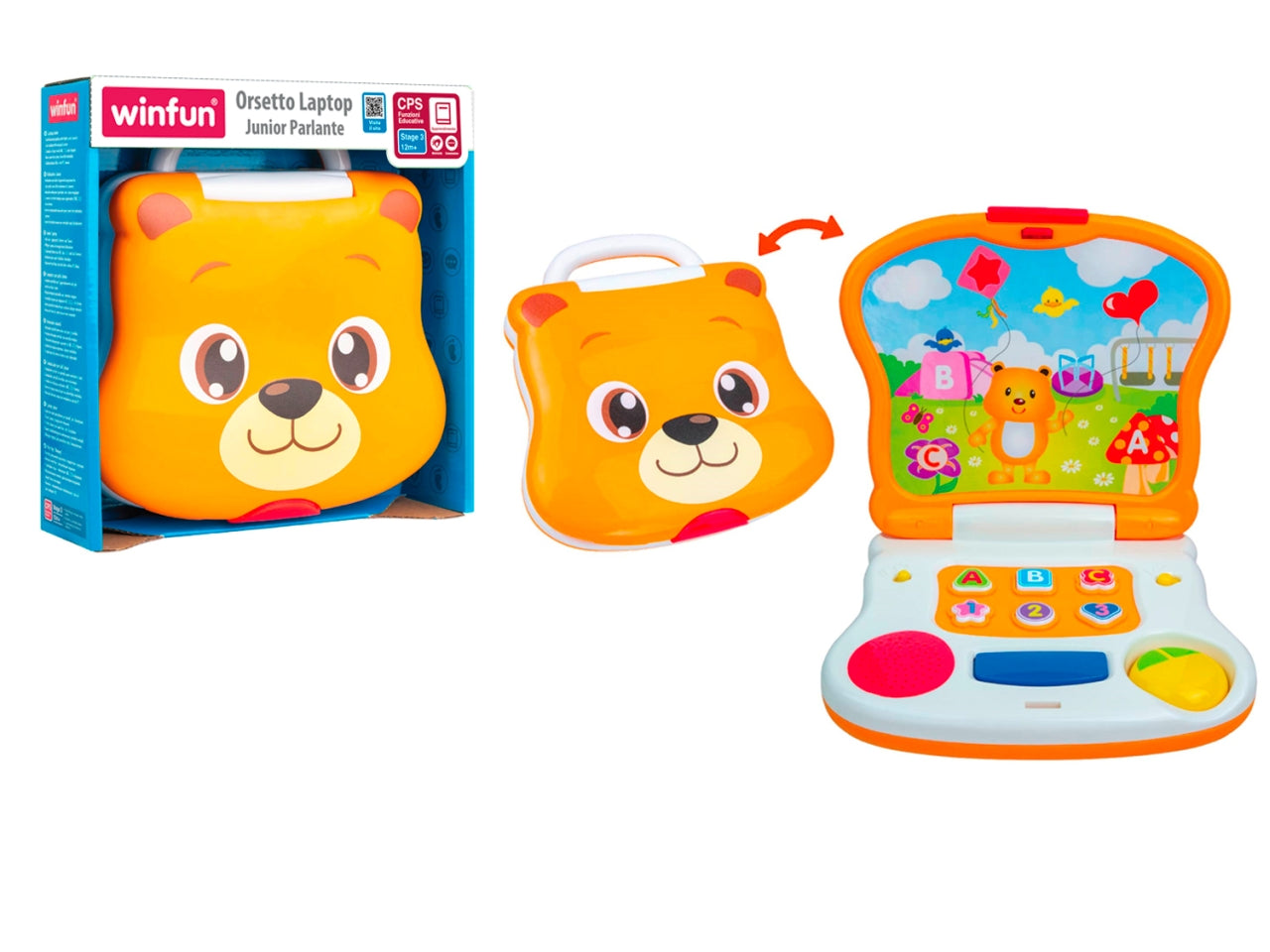 Orsetto laptop junior parlante