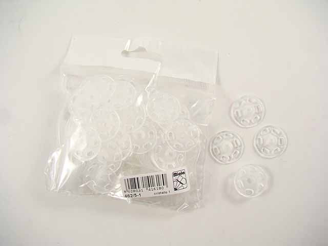 Bottoni aut.21mm plas.25 pezzi cri.462/5-1