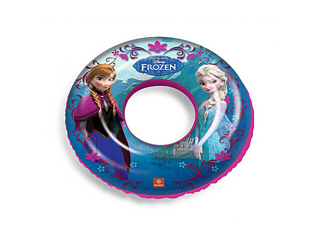 Salvagente Frozen viola e celeste a ciambella, diametro 50 cm - Mondo