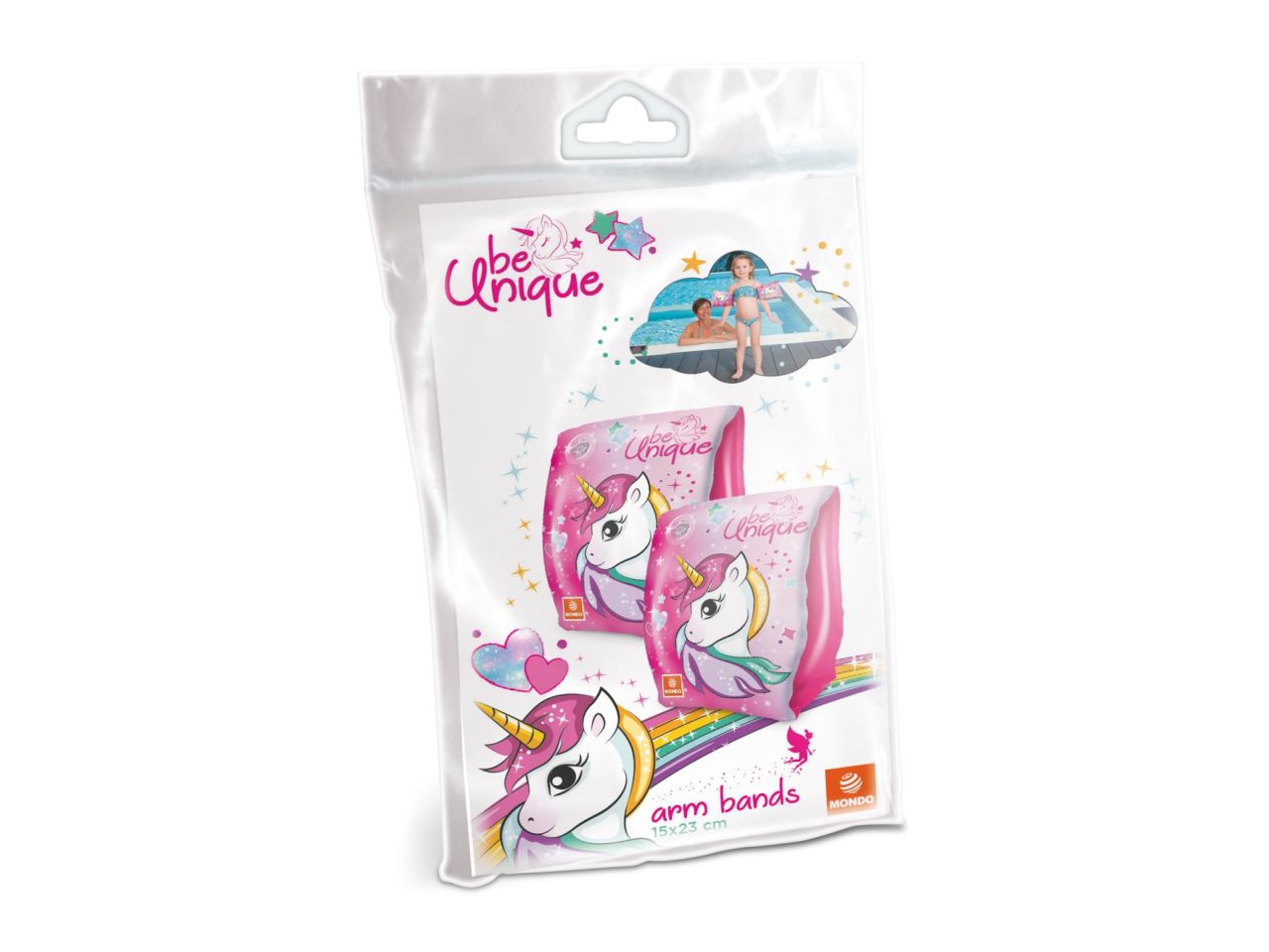 Braccioli unicorn 23x15cm