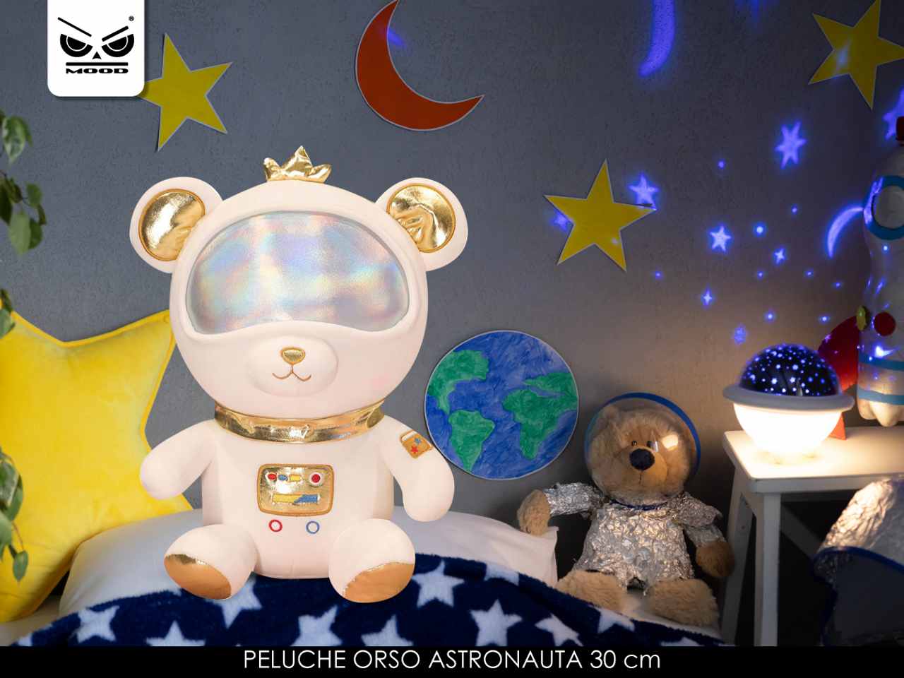 Peluche orso astronauta 30 cm