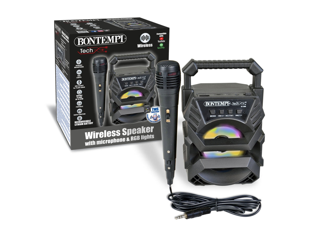 Mini Speaker wireless con microfono