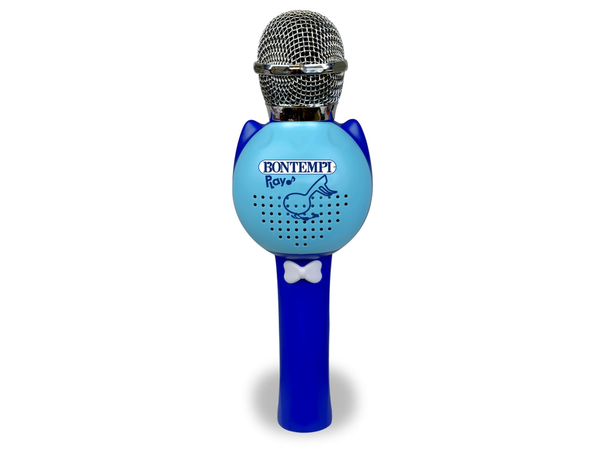 Microfono Wireless - Blu e Grigio, Età 3+, Unisex, Bontempi