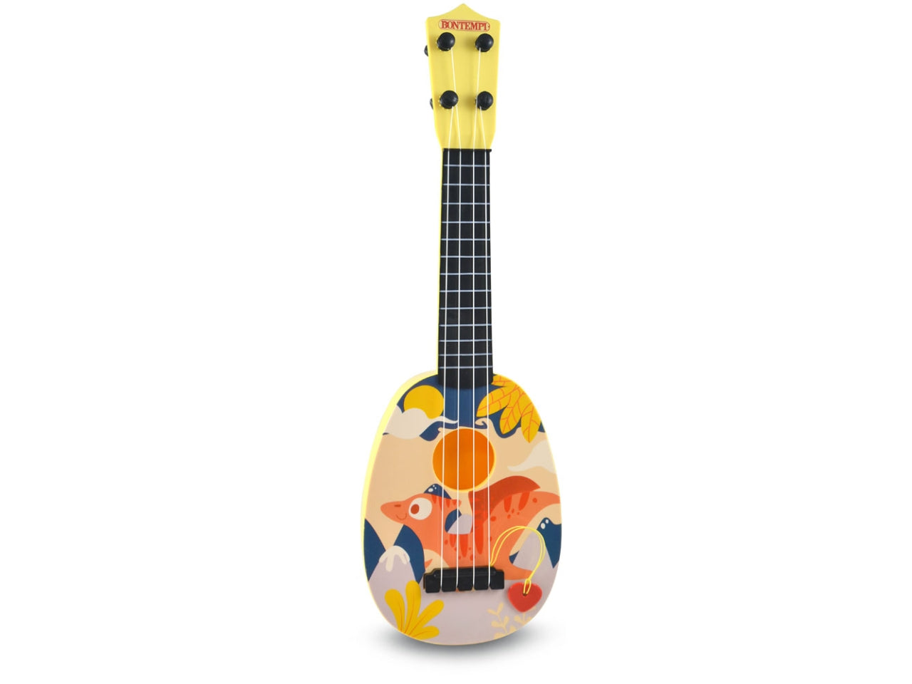 Mandolino multicolore con Plettro, Età 3+, Unisex, Bontempi