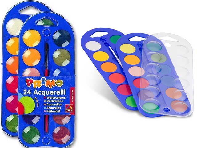Astuccio 24 acquerelli