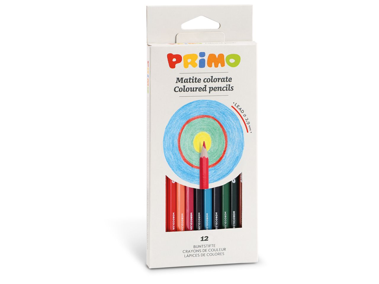 Matite colorate primo la confezione comprende 12 matite