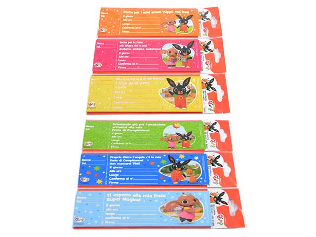 Inviti Bing - 20 pezzi