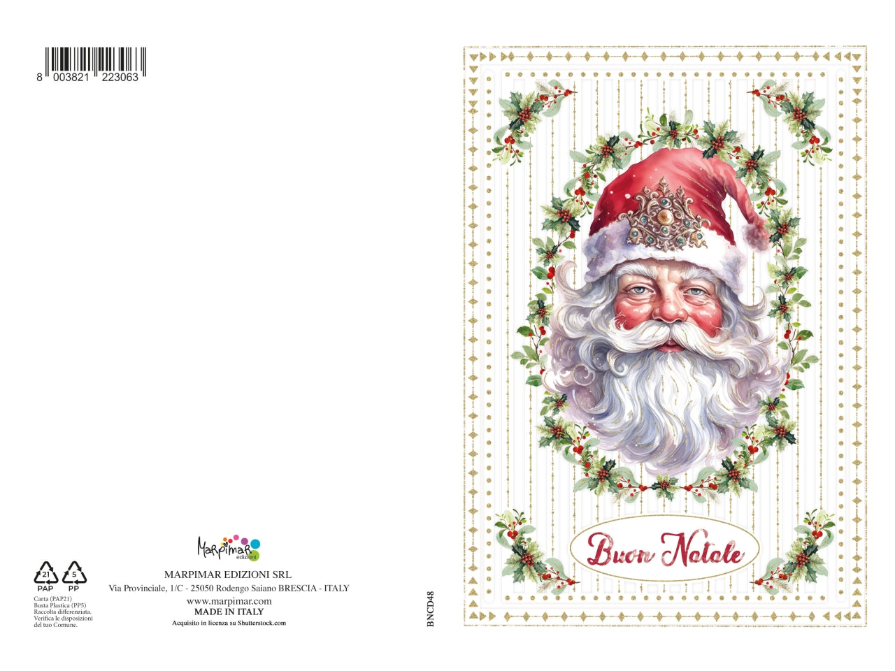 Biglietto buon natale