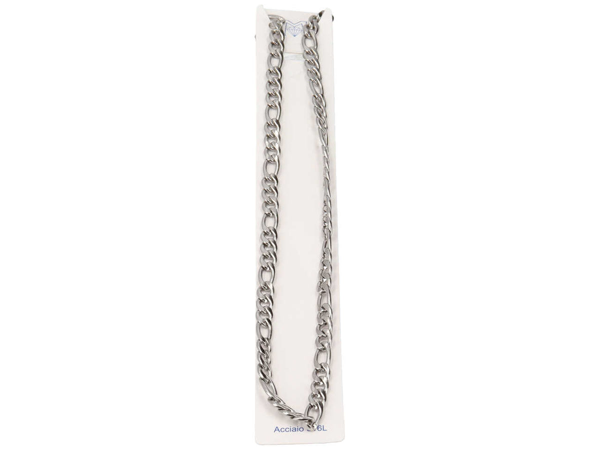 Collana in acciaio 3+1