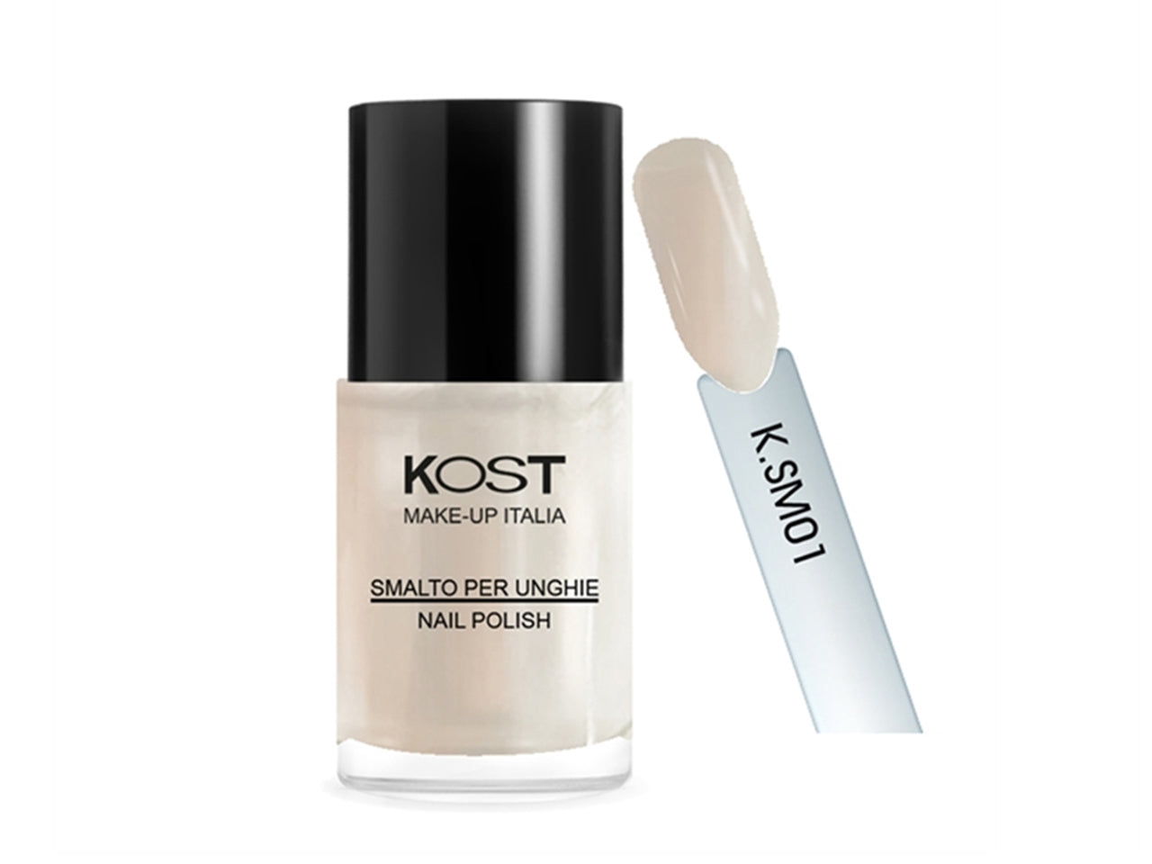 Smalto kost 01 bianco perlato